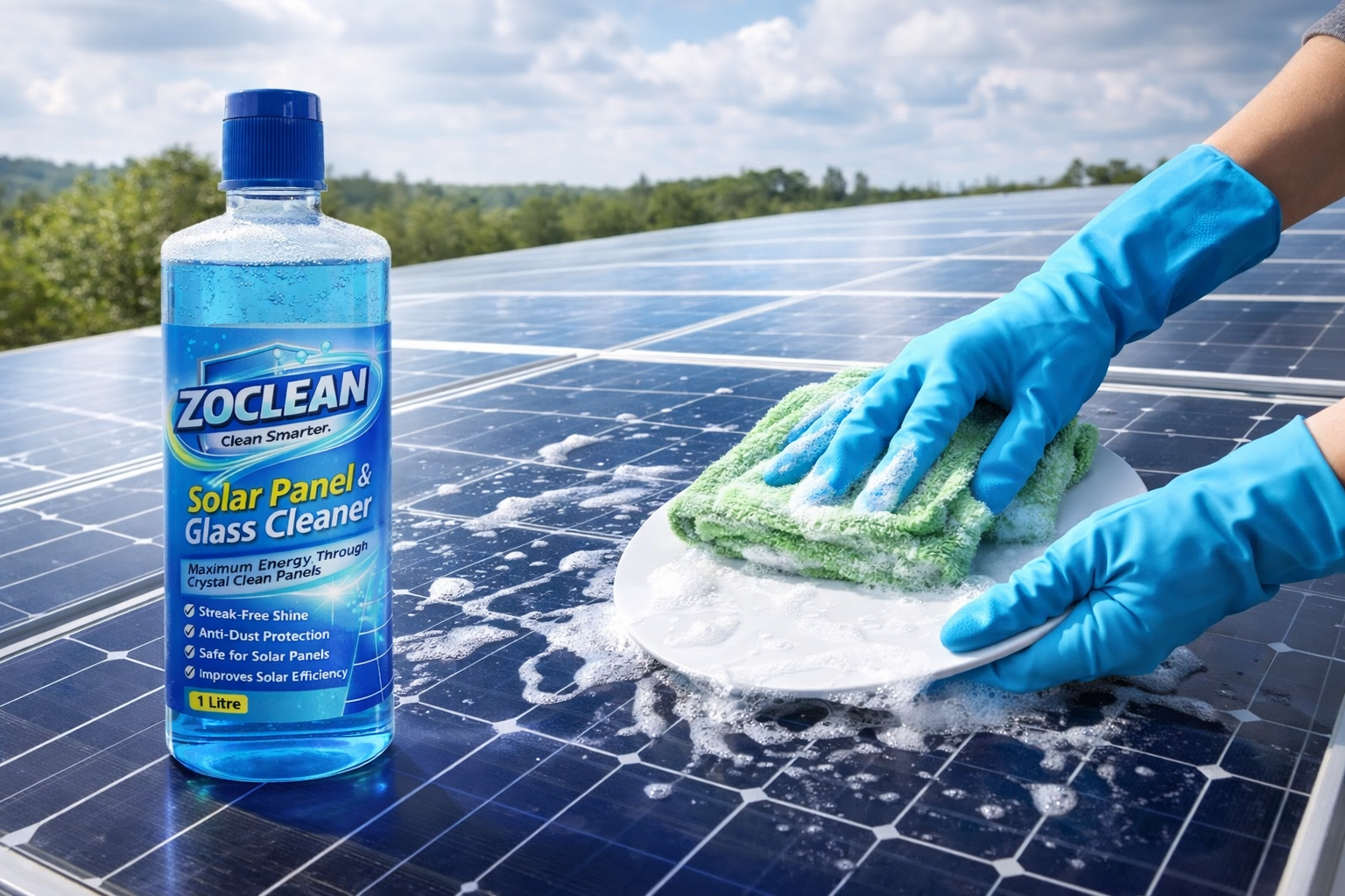 Zoclean Solar Panel Cleaner